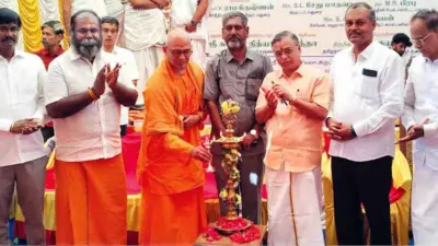 அழகர்கோவில் அருகே மகா பெரியவா கோவில் பூமி பூஜை!
