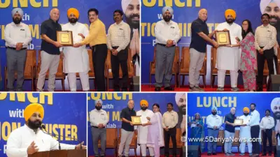Punjab Sikhya Kranti: Bhagwant Mann Govt Honours Over 300 Principals for Record NEET, JEE Results