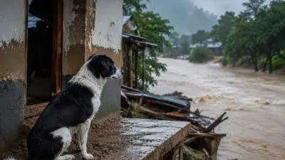 Nepal Flood: বন্যায় মালিক নিখোঁজ, তবু বাড়ি আগলে বসে কুকুর! নেপালের ত্রিশূলীর ছবি ভাইরাল