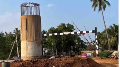 தென்காசியில் பால வேலைக்காக முக்கிய ரயில்வே கேட் மூடல்!