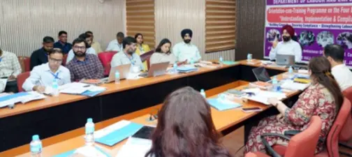 Labour Deptt organises workshop on implications of four labour codes