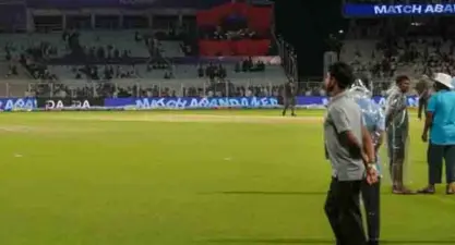 ഐപിഎല്ലില് തിങ്കളാഴ്ചത്തെ കൊല്ക്കത്ത നൈറ്റ് റൈഡഴ്സ്-പഞ്ചാബ് കിങ്സ് മത്സരം മഴമൂലം ഉപേക്ഷിച്ചു...