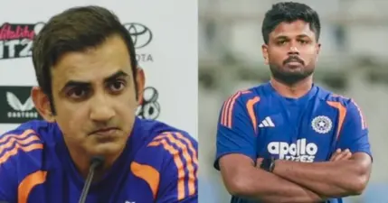 சஞ்சு சாம்சன் ஏன் நீக்கப்பட்டார்? - வரலாற்று தோல்விக்கு பின் மௌனம் கலைத்த கம்பீர்.. யாரும் எதிர்பாராத விளக்கம்