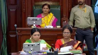 "பதற்றமா இருந்தது.. ஆனாலும் " சபாநாயகர் இருக்கையில் முதல் பெண்.. உச்சகட்ட மகிழ்ச்சியில் எம்எல்ஏ சத்யபாமா பேசியது என்ன?
