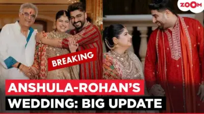 Who is Anshula Kapoor's Groom? Inside the Kapoor Family's Wedding Festivities!