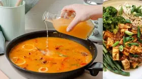 அசத்தல் ருசியுடன் தட்டைப்பயறு குருமாவும், கறிவேப்பிலை தொக்கும்!