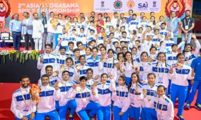 Indian selection trials for World Yogasana C'ships in Sonipat