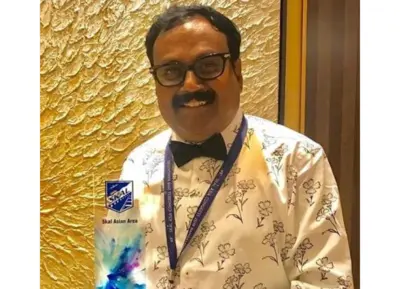 Valmiki Hari Kishan elected Skal International Hyderabad president