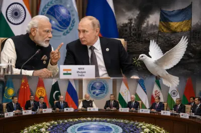 पुतिन के सामने मोदी की दो टूक-'अंतहीन युद्ध का अब करना होगा खात्मा'! SCO में यूक्रेन जंग पर भारत का बड़ा शांति संदेश