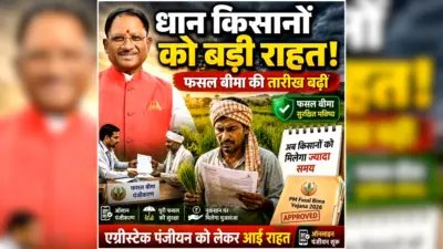 Chhattisgarh Farmers News: धान बुवाई के बाद छत्तीसगढ़ के किसानों के लिए जरुरी खबर, सरकार ने बढ़ाई फसल बीमा की आखिरी तारीख, एग्रीस्टेक पंजीयन को लेकर भी आया बड़ा अपडेट