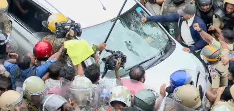ഇ ഡി സംഘത്തിനെതിരായ ആക്രമണം: തിരുവനന്തപുരത്ത് 18 സിപിഐഎം പ്രവര്ത്തകര് അറസ്റ്റില്