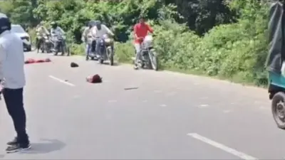 Lakhimpur Kheri News: लखीमपुर में दर्दनाक हादसा: तेज रफ्तार बस की टक्कर से साले-बहनोई की मौत