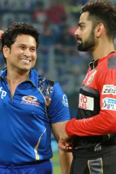 IPL 2026: Virat Kohli Reunites with Sachin Tendulkar After Breaking Many of His World Records