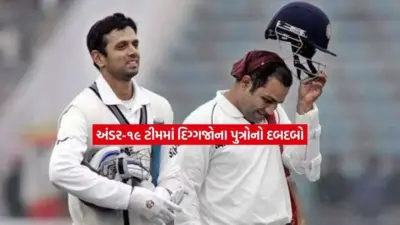 BCCIની મોટી જાહેરાત: ઓસ્ટ્રેલિયા સામે U19 ટીમમાં સેહવાગ અને દ્રવિડના દીકરાની એન્ટ્રી