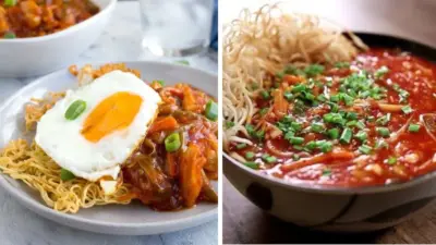 Recipe : कुरकुरीत नूडल्स, आंबट-गोड सॉस आणि भरपूर भाज्या; रेस्टाॅरंट स्टाईल 'अमेरिकन चाॅप्सी'ची रेसिपी नोट करा