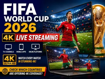 FIFA World Cup 2026 4K Live Streaming : How to Watch FIFA Matches in 4K on TV Channels, Mobile Apps & Online Platforms - Check Which Countries Are Offering 4K Coverage?