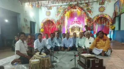 ଝୁଲଣ ଉତ୍ସବରେ ସଂଗୀତ ପରିବେଷଣ