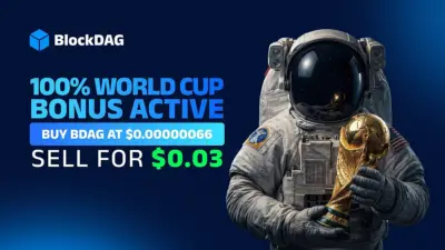Smart Buyers Race to Claim BlockDAG's 100% World Cup Bonus While Ondo & Aster Remain Stable