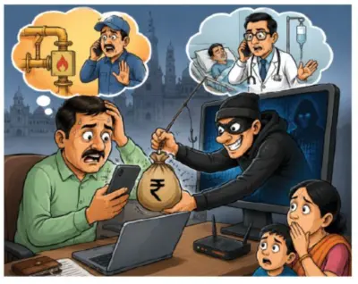 ગેસ લાઇન બંધ કરવા, હોસ્પિટલમાં મદદના બહાને લાખોની છેતરપિંડી