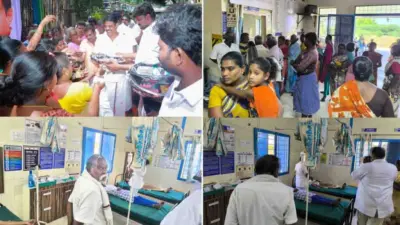 திமுக.,வினர் வழங்கிய பிரியாணி சாப்பிட்டு 40 மாணவர்கள் உள்பட பலர் மருத்துவமனையில் அனுமதி!