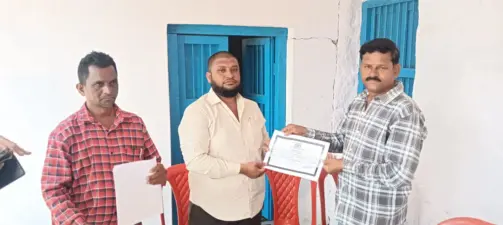 చేనేత సహకార సంఘం ఎన్నిక ఏకగ్రీవం