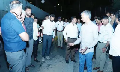 ಆಕ್ರೋಶ,ಬೈಗುಳ,ಕಣ್ಣೀರ ನಡುವೆ 'ಫುಟ್ಪಾತ್ ಕ್ಲೀನ್': 2ನೇ ದಿನ 39 ಕಿ.ಮೀ.ಒತ್ತುವರಿ ತೆರವು