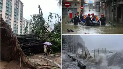 चीन में बाढ़ का तांडव! 6 की मौत, 11 लापता, लाखों लोग संकट में