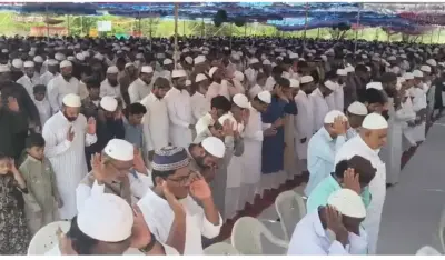 మెదక్ నవాబుపేట ఈద్గా వద్ద బక్రీద్ ప్రార్థనలు