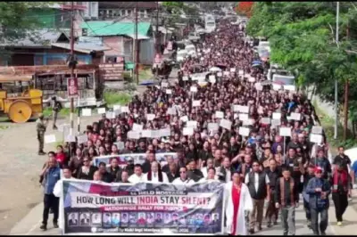 Kukis press pause on shutdown after talks on Manipur hostages and church killings