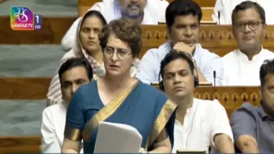 Priyanka Gandhi Remarks Expunged: प्रियंका गांधी के विवादित बयान को सदन की कार्यवाही से हटाया गया, प्रल्हाद जोशी पर टिप्पणी बनी हंगामे की वजह