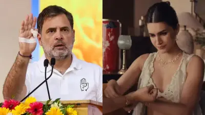 "கேலி செய்வதை நிறுத்துங்கள்!": நடிகை கிருத்தி சனோனுக்கு ஆதரவாகக் குரல் கொடுத்த ராகுல் காந்தி - இணையத்தில் வைரலாகும் பேச்சு!
