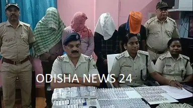 ୪୫୩ ନିଶା ଇଞ୍ଜେକ୍ସନ୍ ଜବତ, ୪ ଗିରଫ