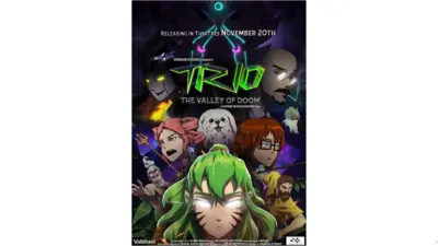 TRIO - THE VALLEY OF DOOM Brings an Original Indian Anime-Style Fantasy Universe to Cinemas on November 20, 2026