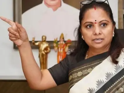 Kavitha Doing Serious Politics