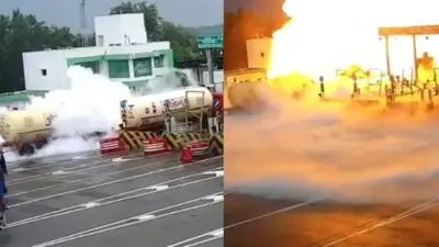 SHOCKING : ಉತ್ತರಪ್ರದೇಶದಲ್ಲಿ 'LPG ಟ್ಯಾಂಕರ್' ಸ್ಪೋಟಗೊಂಡು ಐವರು ಸಾವು ; ಭಯಾನಕ ವೀಡಿಯೋ ವೈರಲ್ |WATCH VIDEO