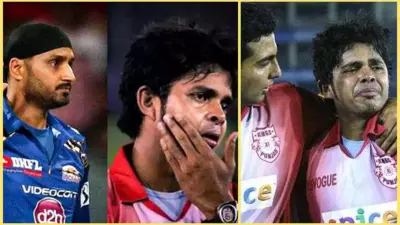 ஞாபகம் இருக்கா..? ஸ்ரீசாந்தை அடித்த ஹர்பஜன்சிங்..! இணையத்தில் வைரலாகும் வீடியோ..!