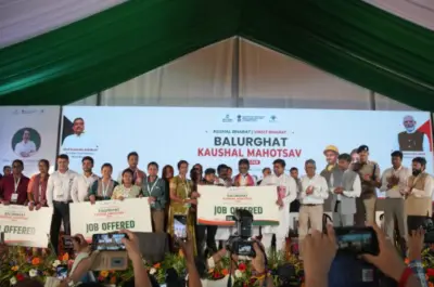 বালুরঘাটে পশ্চিমবঙ্গের প্রথম কৌশল মহোৎসবে সাড়া জাগানো অংশগ্রহণ