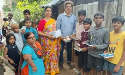 LB Nagar: ఎల్బీనగర్లో నిరుపేద విద్యార్థులకు నోట్ బుక్స్ పంపిణీ!