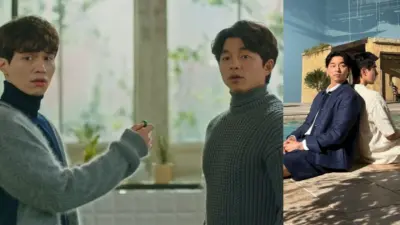 Gong Yoo shows off undying bromance with Goblin co-star Lee Dong Wook while working together in new PICS