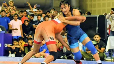 Vinesh Phogat: 53 కేజీల కేటగిరీలో.. వినేశ్ పోగట్ ఫస్ట్ విక్టరీ