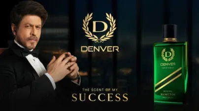 Denver launches "Denver Intense EDP" with Bollywood Superstar Shah Rukh Khan