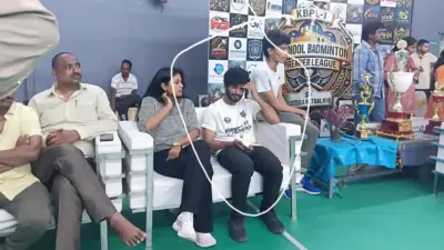 బ్యాడ్మింటన్ ఫైనల్లో టీమ్ ఓడిపోయిందని గాల్లోకి కాల్పులు!