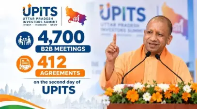 UPITS में दूसरे दिन 4,700 बी2बी बैठकें, 412 समझौते