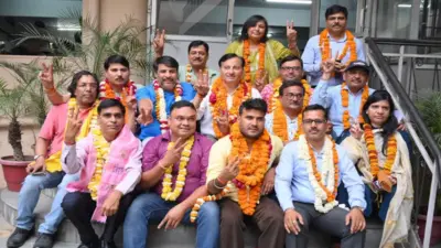 मुकेश मीणा चौथी बार प्रेस क्लब के अध्यक्ष निर्वाचित