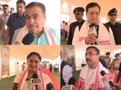 Himanta Biswa Sarma sworn in as Assam CM for second term, BJP leaders pledge development
