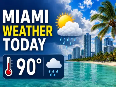 USA Miami Weather Forecast Today (May 28, 2026): Heatwave Conditions And Rain Chances Expected Across South Florida