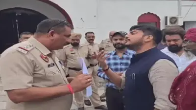 पंचकूला के पिंजौर थाने के अंदर हुआ बड़ा हंगामा, जानें बीच थाने में अचानक क्यों भिड़ गए नेता और पुलिस अधिकारी