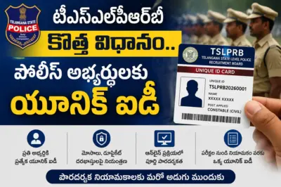 టీఎస్ఎల్పీఆర్బీ కొత్త విధానం.. పోలీస్ అభ్యర్థులకు యూనిక్ ఐడీ