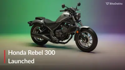 BREAKING: Honda Rebel 300 Launched At Rs 2.22 Lakh