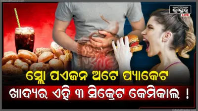 ପ୍ୟାକେଟ ବନ୍ଦ ଖାଦ୍ୟରେ ଲୁଚି ରହିଛି ସେହି ୩ଟି ସିକ୍ରେଟ କେମିକାଲ, ଯାହା ଓଜନ ନ ବଢ଼ାଇ ମଧ୍ୟ ଭିତରେ ଭିତରେ ଆପଣଙ୍କ ଲିଭରକୁ ନଷ୍ଟ କରୁଛି